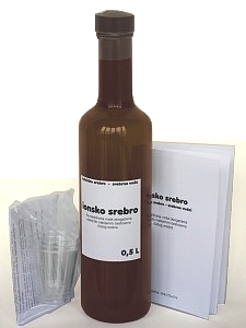 Ionsko koloidno nano srebro OMNIS - boca 0.5L